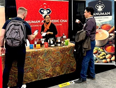 Winter Fancy Food Show, Booth 2408: It’s a feel-good story of America’s magnificence - The Hanuman Chai Miracle